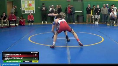 106 lbs Cons. Round 2 - Shamus Fogarty, ELYRIA vs Joshua Strickland, FINDLAY