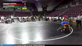 W-112 lbs 2nd Wrestleback (16 Team) - Xylin Patterson, New Mexico vs Savannah Sequeira, California