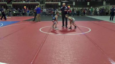 68 lbs Quarterfinal - Cain Cormier, Billings Wrestling Club vs Ivan Lear, Sidney Wrestling Club