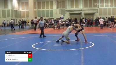 Consolation - Dominick Gallo, Virginia Military Institute vs Kelan McKenna, Notre Dame College