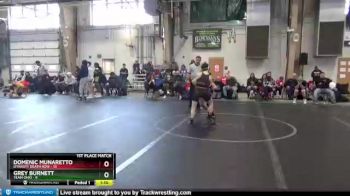 92 lbs Finals (2 Team) - Domenic Munaretto, Dynasty Death Row vs Grey Burnett, Team Ohio