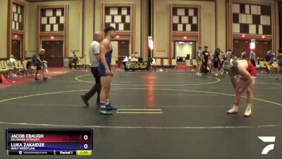 167 lbs Round 5 - Jacob Ebaugh, Delaware Intensity vs Luka Zakaidze, Wolf Wrestling