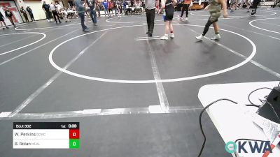 Quarterfinal - Westin Perkins, Dark Cloud Wrestling Club vs Bane Rolan, Mcalester Youth Wrestling