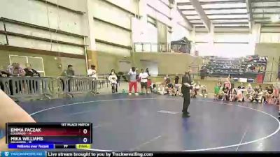 140 lbs Placement Matches (8 Team) - Lexi Zimmerer, Colorado vs Clover Williams, Oklahoma