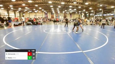 285 lbs Rr Rnd 1 - Naasir Edmonds, Terps Xtreme vs Carson Neely, Camp Reynolds Wrestling Club