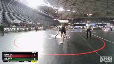 2A 170 lbs Cons. Round 1 - Ari Skov, Sequim vs Isaac Gil, Washougal