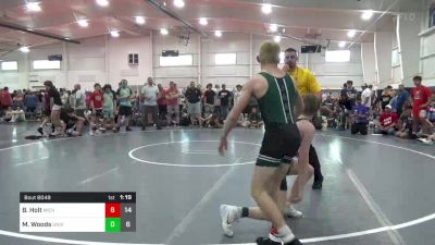 125 lbs Pools - Bryce Holt, Michigan Mayhem vs Max Woods, University Hawks W.A.