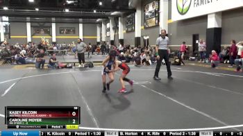 58 lbs Round 3 (4 Team) - Caroline Moyer, MN Storm 2 vs Kasey Kilcoin, Hastings Wrestling Academy