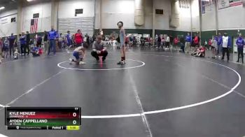 77 lbs Round 3 (6 Team) - Kyle Menuez, Grandview vs Ayden Cappellano, Jr Titans