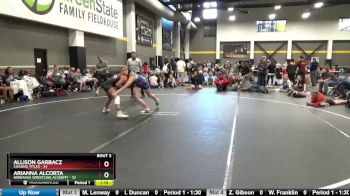 135 lbs Round 2 (4 Team) - Allison Garbacz, Chasing Titles vs Arianna Alcorta, Nebraska Wrestling Academy