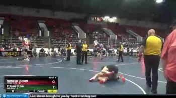 138 lbs Round 3 (4 Team) - Elijah Bunn, Bad Bass vs Hunter Coxon, Rhino Elite