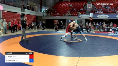 77 lbs Semifinal - Corey Hope, New York Athletic Club vs Mason Manville, Nittany Lion Wrestling Club