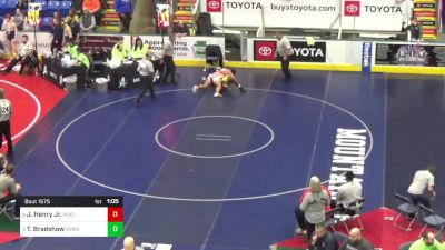 212 lbs Quarterfinal - Jance Henry Jr., Aliquippa vs Taye Bradshaw, Armstrong