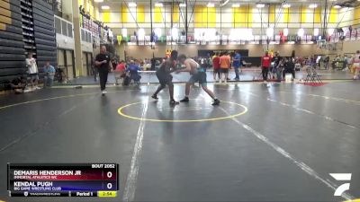 182 lbs Semifinal - DeMaris Henderson Jr, Immortal Athletics WC vs Kendal Pugh, Big Game Wrestling Club