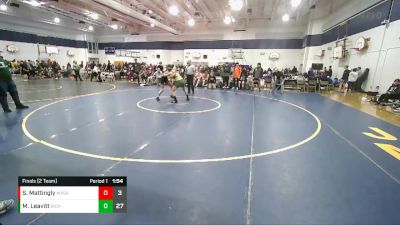 144 lbs Finals (2 Team) - Simeon Mattingly, West Valley (Spokane) vs Mason Leavitt, Richland