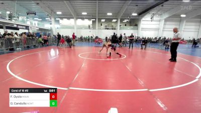 81 lbs Consi Of 16 #2 - Fernando Oyola, Mount Anthony vs Daniel Candullo, Newtown