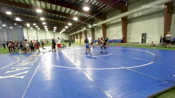 130 lbs Semifinal - Daniel Gonzalez, Frost Gang vs Josiah Barrera, RedNose Wrestling School