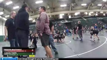 77 lbs Round 1 (6 Team) - Pierson Braithwait, Columbus Wrestling Organization vs Carson Foote, Midwest Destroyers