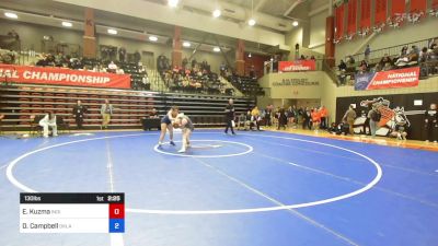 130 lbs Consi Of 16 #2 - Ellyana Kuzma, Indiana Tech vs Destiny Campbell, Oklahoma City