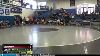 285 lbs Round 3 (4 Team) - London Castillo, Dubuque vs Damari Dancy, Wartburg