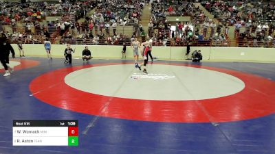 100 lbs Quarterfinal - Wyatt Womack, Minion Training Center vs Ryland Aston, Teknique Wrestling