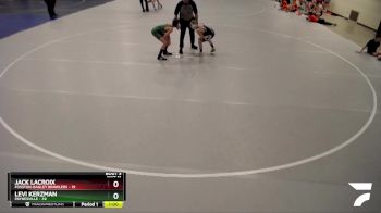 115 lbs Quarterfinals (8 Team) - Jack LaCroix, Fosston-Bagley Brawlers vs Levi Kerzman, Paynesville