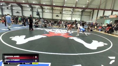 175 lbs Cons. Round 4 - Grayson James, WA vs Brice Cuthbert, ID