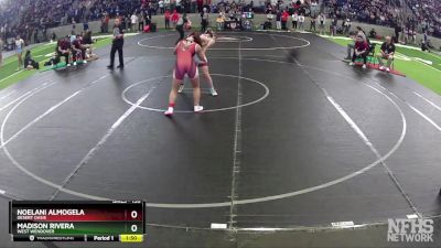 138 lbs Semifinal - Madison Rivera, West Wendover vs Noelani Almogela, Desert Oasis