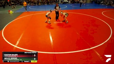 102 lbs Placement (4 Team) - Aaren Kulas, Caledonia/Houston vs Emmet Klepperich, Z-M (Zumbrota/Mazeppa)