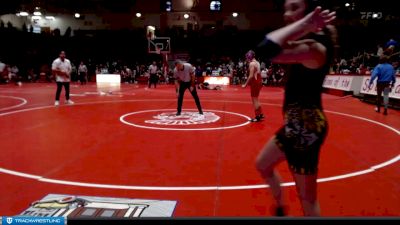 120 lbs Cons. Round 2 - Brenna Walker, Hagarstown vs Isaiah Garland, Western Boone