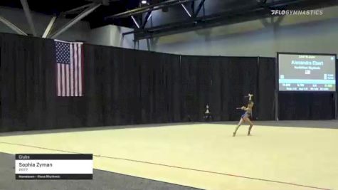 Sophia Zyman - Clubs, PRTT - 2021 USA Gymnastics Championships