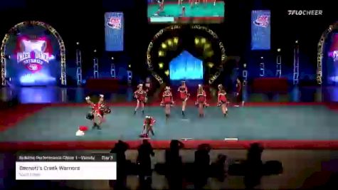 Bennett's Creek Warriors - Youth Cheer [2021 Sideline Performance Cheer 1 - Varsity Day 3] 2021 Pop Warner National Cheer & Dance Championship