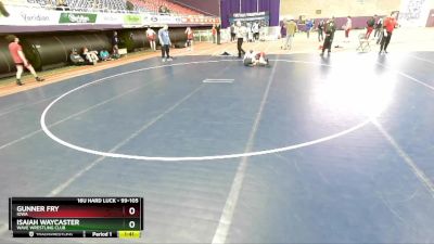 99-105 lbs Round 2 - Isaiah Waycaster, Wave Wrestling Club vs Gunner Fry, Iowa