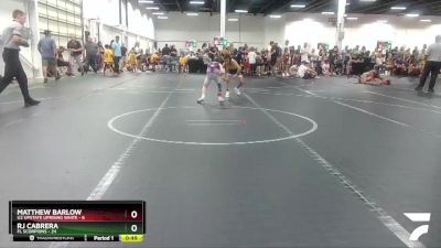 64 lbs Round 2 (8 Team) - Matthew Barlow, U2 Upstate Uprising White vs RJ Cabrera, FL Scorpions