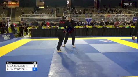 KELLI ELAINE DUBOIS vs REBECCA LYN STRATTON 2024 Pan Jiu Jitsu IBJJF Championship