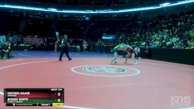 138-4A Quarterfinal - Boden White, Pueblo County vs Hayden Haase, Windsor