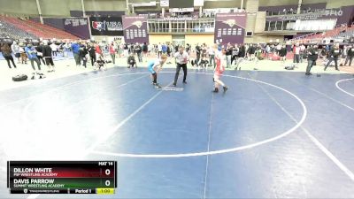 144 lbs Cons. Round 3 - Dillon White, PSF Wrestling Academy vs Davis Parrow, Summit Wrestling Academy