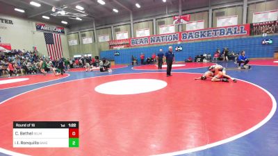 122 lbs Round Of 16 - Conner Bethel, Selma vs Isaac Ronquillo, Bakersfield