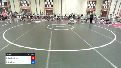 132 lbs Round Of 32 - Lucas Lapinski, Nj vs Cole Coffin, Pa