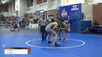 195 lbs Consi of 8 #1 - Tristen Wilson, Servite vs Christopher Gomez, Hilltop High School