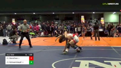 145 lbs Quarterfinal - Christopher Donathan, Oh vs Devin Schwartzkopf, Mo