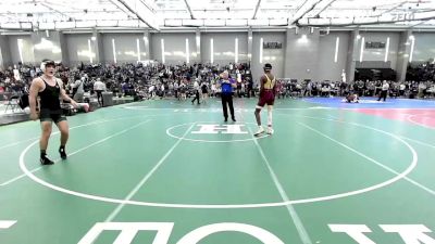 160 lbs Round Of 16 - Jayshaun Barrett, South Windsor vs Khalil Bourjelli, New Milford