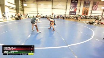 100 lbs Rd# 2 10:30am Friday - Michael Crain, Minion Black vs Henry McDoniel, Nauman Green