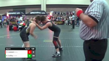 125 lbs Round 2 (6 Team) - Brodie Coffey, Contenders Wrestling Academy Blue vs Hunter Lawson, Ares