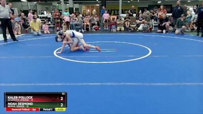 72 lbs Round 4 (8 Team) - Noah Desmond, Revival Orange vs Kaleb Pollock, U2 Upstate Uprising