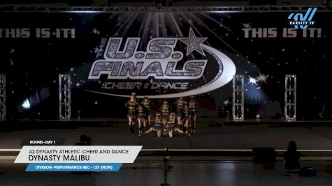 AZ Dynasty Athletic Cheer and Dance - Dynasty Malibu [2024 L1 Performance Rec - 12Y (NON) Day 1] 2024 The U.S. Finals: Vegas