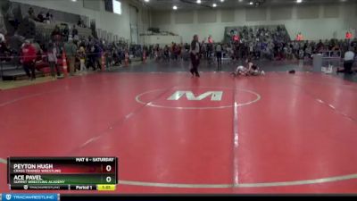 65 lbs Semifinal - Peyton Hugh, Crass Trained Wrestling vs Ace Pavel, Summit Wrestling Academy