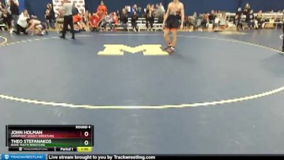 150 lbs Round 4 - Theo Stefanakos, Boise Youth Wrestling vs John Holman, Sandpoint Legacy Wrestling