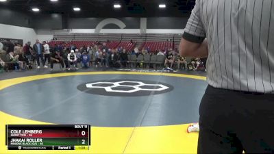 75 lbs Round 3 (8 Team) - Cole Lemberg, Short Time vs Jhakai Roller, Minions Black (GA)