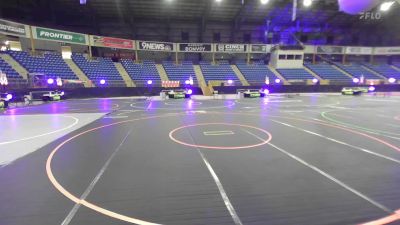 66 lbs Round Of 16 - Evan Thiele, Coachella Valley WC vs Caysen Bach, Hugoton WC